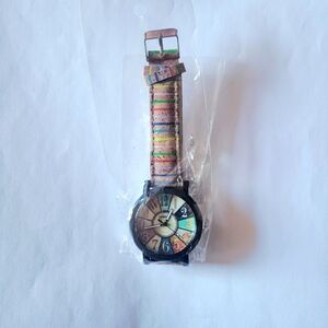 Colorful Striped Watch